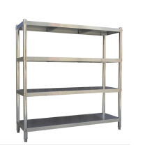 臻远 四层不锈钢置物架 ZY-KLP-HJ014 W600*D350*H1500mm (银色) 重量:10kg,单次订货5组及以上包安装
