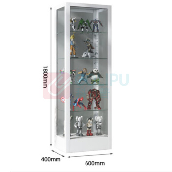 信京 手办展示柜玩具模型展示架 60*40*180cm 带灯款 
