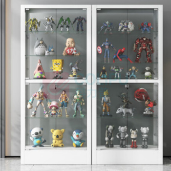 信京 手办展示柜玩具模型展示架 60*40*180cm 带灯款 