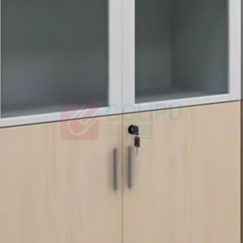 军成富康 木制文件柜 木制书柜 900*400*2000mm (白橡木)
