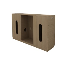 军成富康 储物柜 定制 1400*300*750mm (黄色)