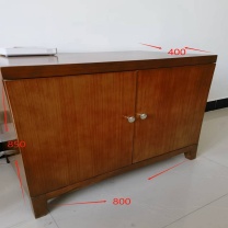 东业家具 茶水柜胡桃木色茶水柜 DY-1208 800*400*850mm