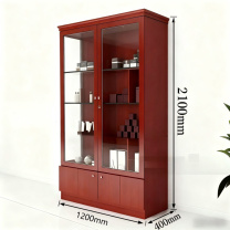 科劲 荣誉展示柜 (加玻璃门) 1200W*400D*2100H