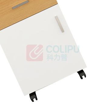 企诺 木制 一斗一开活动柜 QNM203YP-HD3 W400*D420*H620mm (榉木色)