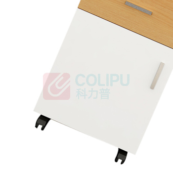 企诺 木制 一斗一开活动柜 QNM203YP-HD3 W400*D420*H620mm (榉木色)