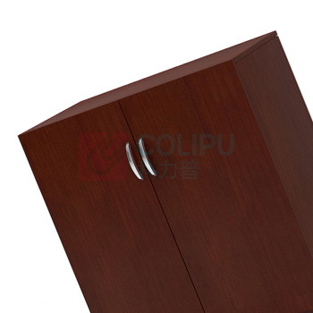 企诺 木制办公文件柜 QNM202YP-SA3 W800*D400*H800mm (胡桃色 可定制)