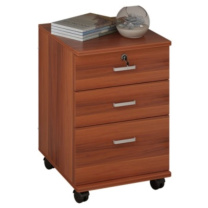 臻远 活动柜 ZY-AHSN03 W400*D480*H600mm (胡桃色)