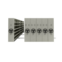 企诺 定制 钢制轨道摇式移动文件密集柜 每立方 QNGe01A1-aPA W1000*D1000*H1000mm (灰白色)