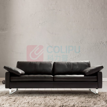 东业家具 办公室沙发现代商务接待会客洽谈办公沙发三人位200*85*85cm 200*85*85cm