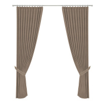 伊伊爱 彩麻6183遮光窗帘 CL0JB02000073 1M*2.7M 1.00 米/片 不含安装