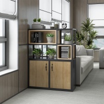 东业家具 屏风铁艺架复古工业风办公室餐厅隔断120*25*120cm(单位:组) 120*25*120cm