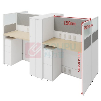 震旦 AURORA 员工直台屏风A HOS4cm 1200*600*1150 不含活动柜