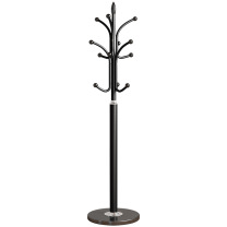 妙力 Bref 落地衣帽架 大理石底盘 180cmx35cm(杆长+底盘) (黑色)