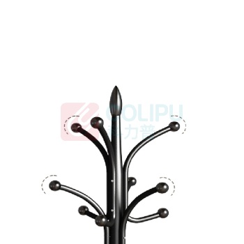 妙力 Bref 落地衣帽架 大理石底盘 180cmx35cm(杆长+底盘) (黑色)