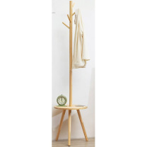 木马人 简易落地室内简约衣帽架 172cm