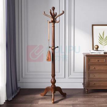 华盛 WALSN 衣帽架 ZSA2408362 W550*H1880mm (胡桃木色)