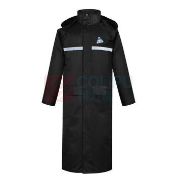 容泰 警式长款雨衣 RT-FSY239 3XL (黑色)