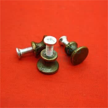 托马拉克 蘑菇头小拉手 M034迷你蘑菇头12.5mm 20个/包 (青古)