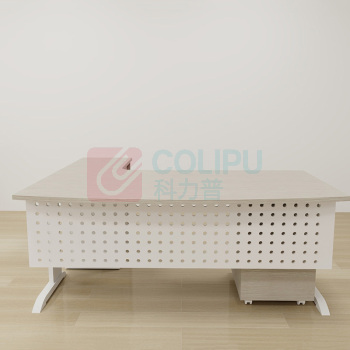 军成富康 办公桌 办公桌 1800*900*760mm (白橡木)