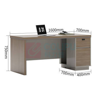 东业家具 办公桌 现代简约经理主管桌 老板桌 1600*700*750mm