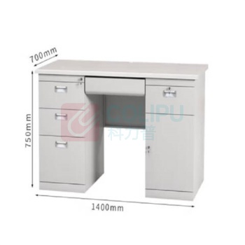 东业家具 办公桌 1.4米 (白)