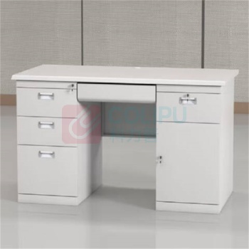 东业家具 办公桌 1.4米 (白)