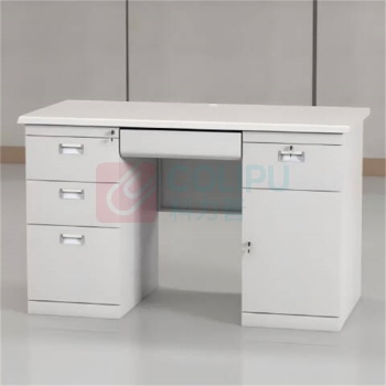 东业家具 办公桌 1.4米 (白)