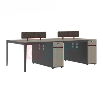 东业家具 办公桌 职员办公桌屏风桌四人位员工位 DY-BGZ15 2400*1200*990mm【四人位】