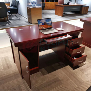 东业家具 办公桌 办公室经理桌木质主管桌油漆桌 DY-BGZ28 1.6米