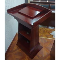 华盛 WALSN 演讲台 800W*600D*1150H (红胡桃)