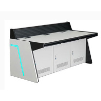 OIMG 指挥中心调度控制工作台 一联卡位 长1000**宽900*高950mm 侧板带灯 带多媒体插口 含安装