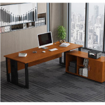 红星 办公桌套装含侧柜 180cm*80cm*75cm 
