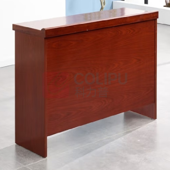 优加 培训桌长条桌会议桌油漆贴木皮 1200*400*760mm 