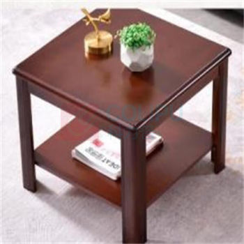 东业家具 方形桌面茶几边桌 600*600*470