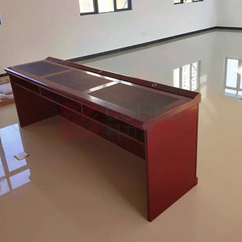 东业家具 会议桌 大型演讲台发言台领导会议桌评委桌 DY-HYZ05 2200*600*760mm