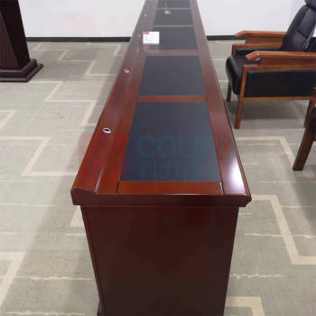 东业家具 会议桌 大型演讲台发言台领导会议桌评委桌 DY-HYZ05 2200*600*760mm