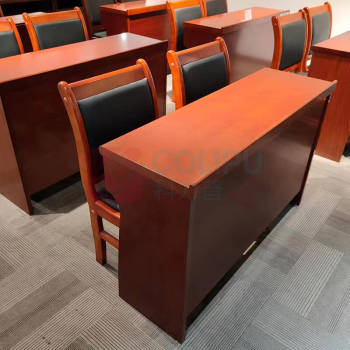 东业家具 会议桌 员工培训桌长条桌双人会议桌 F-1401 1.4米条桌