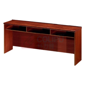 东业家具 会议桌长条桌员工培训桌实木贴皮 1800*400*760mm (误差±3厘米)