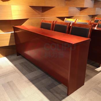 东业家具 会议桌长条桌员工培训桌实木贴皮 1800*400*760mm (误差±3厘米)