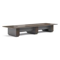 东业家具 会议桌 4800*1500*750mm 现代简约办公桌E0级会议室工作台长桌