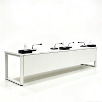 LMFU 会议桌 LM-26Z203 5600*600*750mm 直排钢腿款 E0级
