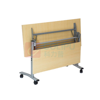 企诺 移动折叠双人办公桌 QNC203YP-1650JX-1 W1600*D500*H750mm