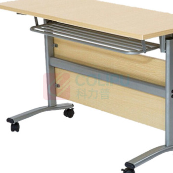 企诺 移动折叠双人办公桌 QNC203YP-1650JX-1 W1600*D500*H750mm