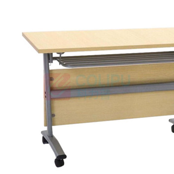 企诺 移动折叠双人办公桌 QNC203YP-1650JX-1 W1600*D500*H750mm