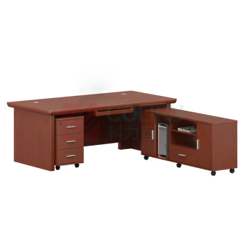 华盛 WALSN 大班台 HS-F5E181 W1800*D900*H760mm (胡桃木色) 实木材质