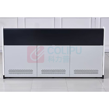 东业家具 金属二联监控室操作台 1280*750(900)*900 公差±50mm 深度900 台面H750 带屏风高度900 公差±50mm
