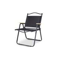 三极户外 Tripolar 户外露营便携椅黑管中号 午休椅 TP8872 52*43*63cm (黑色)