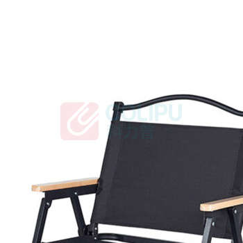 三极户外 Tripolar 户外露营便携椅黑管中号 午休椅 TP8872 52*43*63cm (黑色)