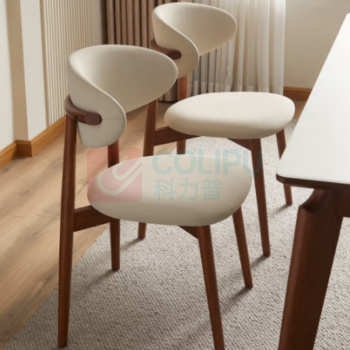 全友 餐椅现代简约家用客厅靠背椅软包凳子小户型餐椅家具670251 251餐椅B*2