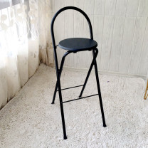 极一 便携折叠凳 坐高75CM (黑色)